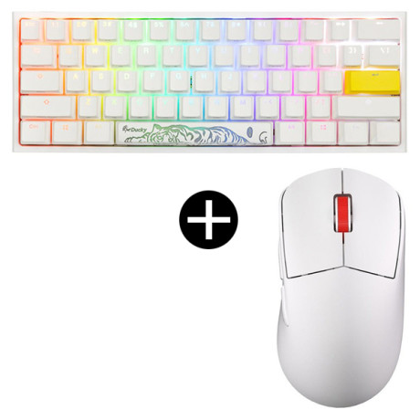 パソコン・スマートフォン |パソコン周辺機器 |Ducky dk-one2-pro-rgb-mini-pw-silver One 2 Pro Mini  RGB Pure White Cherry Speed Silver RGB (英語配列 有線) + Sprime sp-pm1-white セット  |GAPOLI(ガポリ)モール：ゲームセンター×通販サイト！最大6万円の値引き！